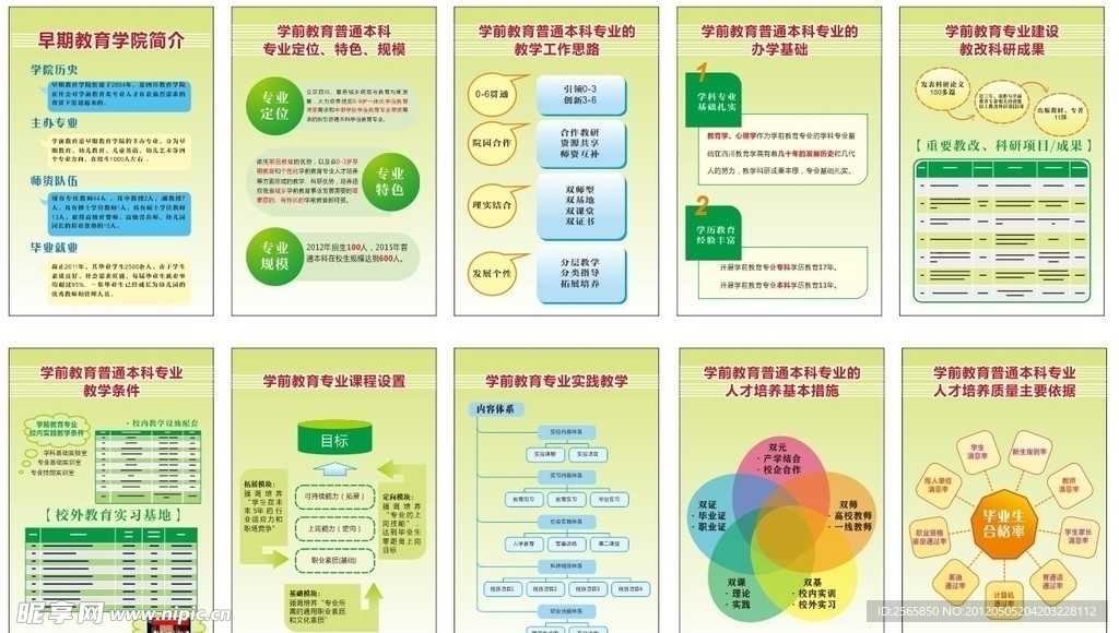 学校企业宣传展板