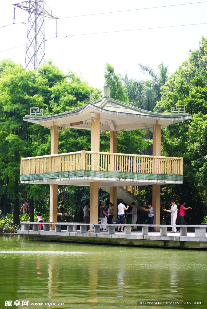 湖面