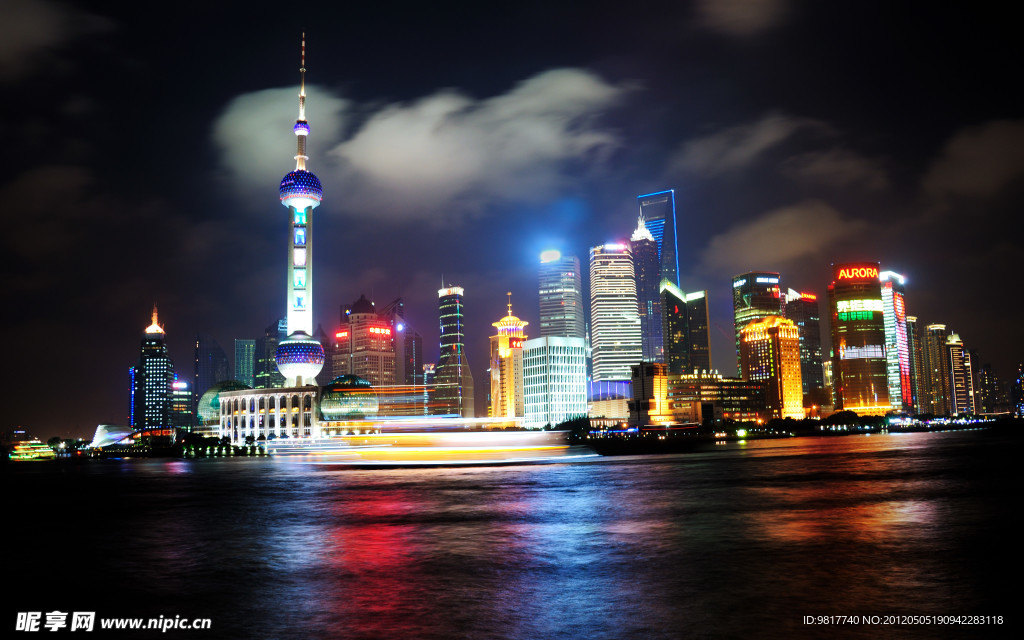 东方明珠夜景