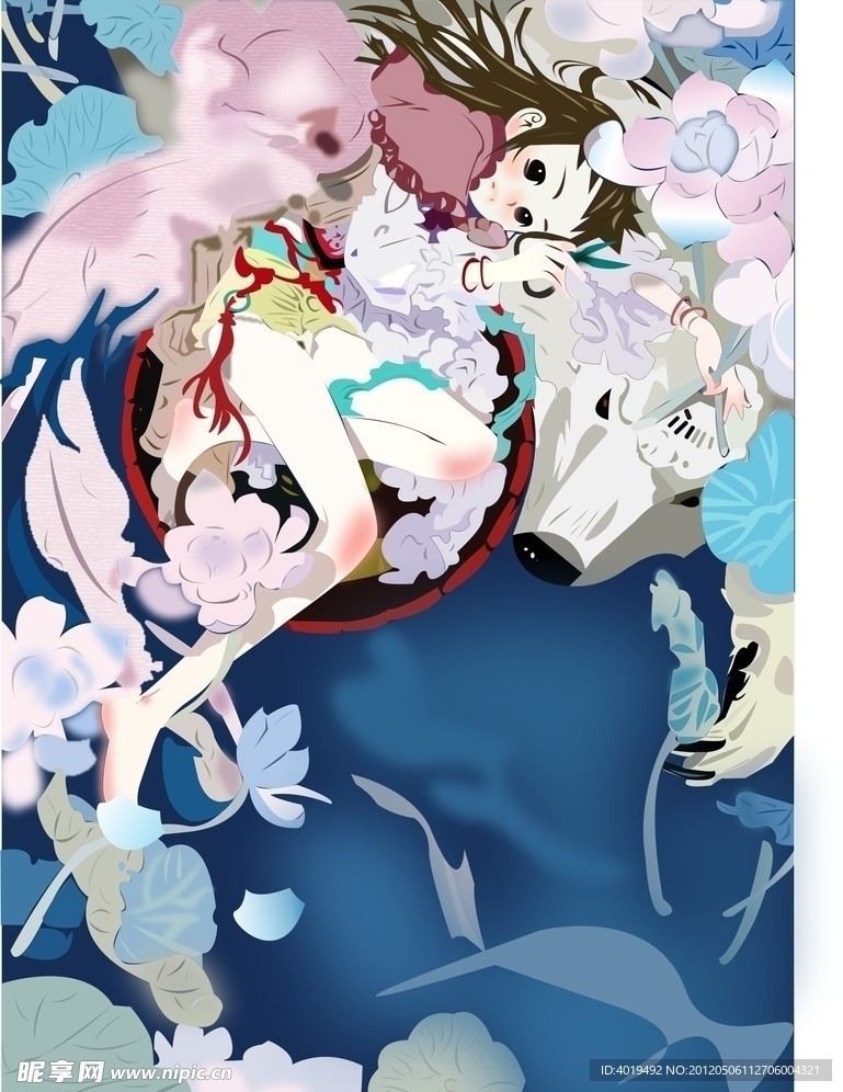 卡通美少女