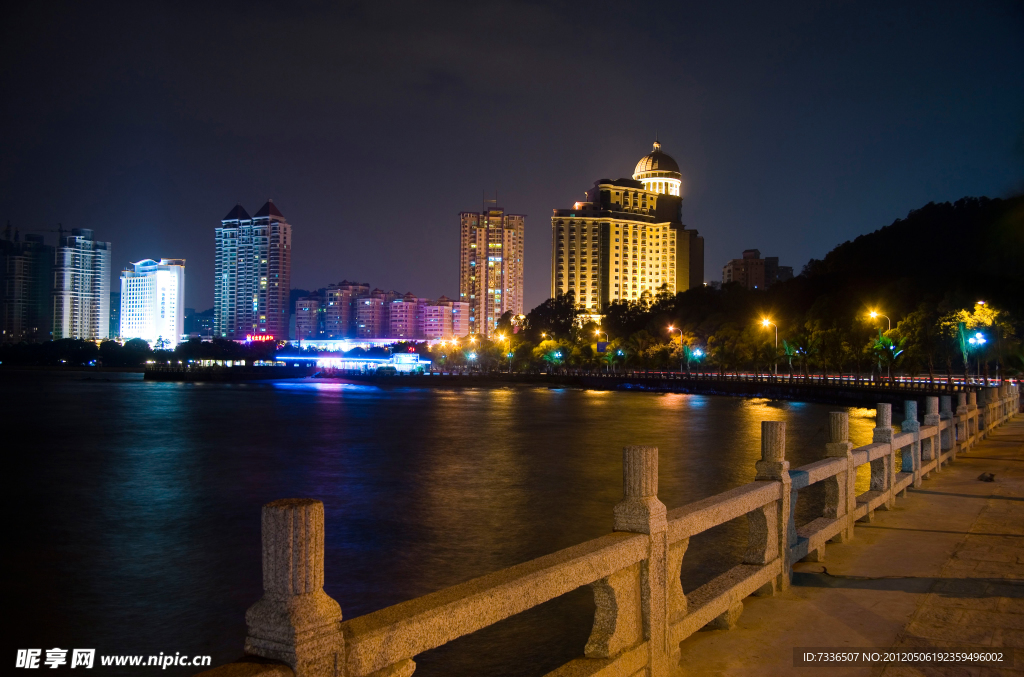 珠海海岸夜景