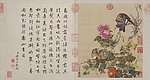 清 郎世宁 花卉册