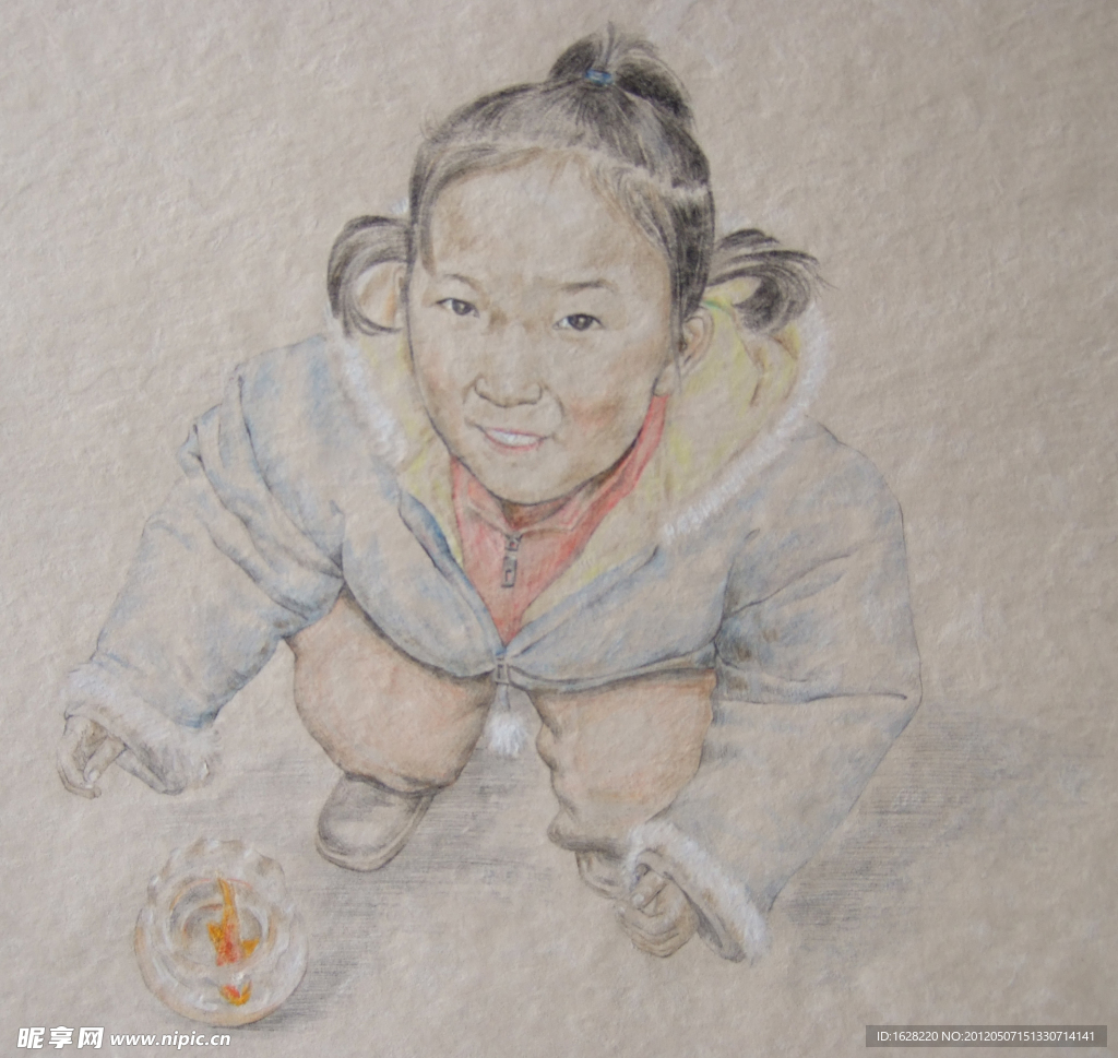 《我们盼望 》版画作品版画装饰艺术