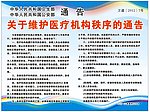 维护医疗机构秩序的公告展板设计