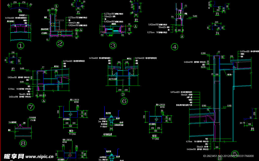 钢结构工程 节点详图