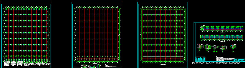 钢结构工程 总图