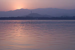 日落 海景 水波