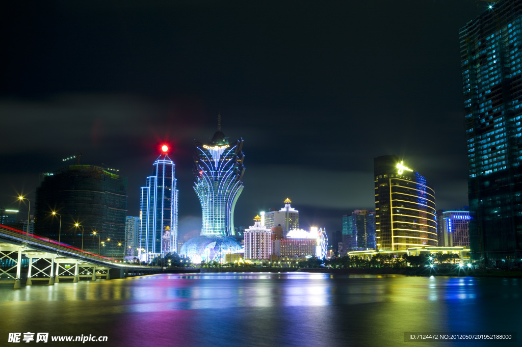 澳门 城市夜景