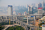 重庆城市鸟瞰图