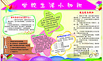 学校生活小知识宣传栏