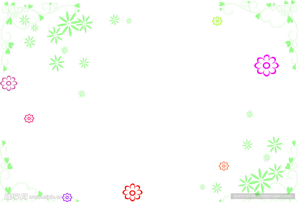 花纹边框