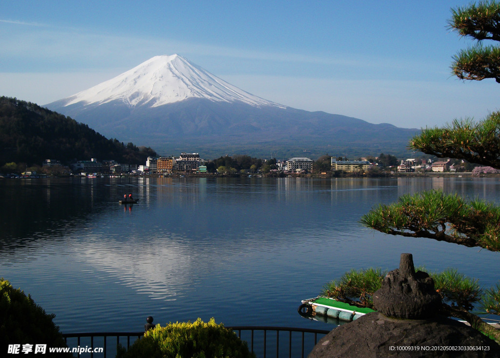 富士山远眺