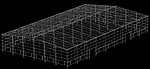 钢构厂房 3D模型