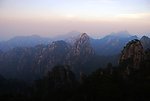 黄山晚霞