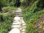 山路石阶