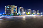 北京 交通夜景图