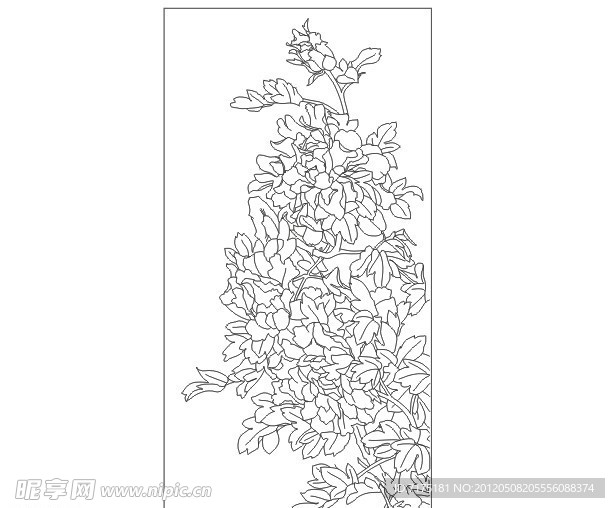 艺术玻璃刻绘图