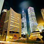 香港 城市夜景
