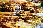 黄龙流沙瀑