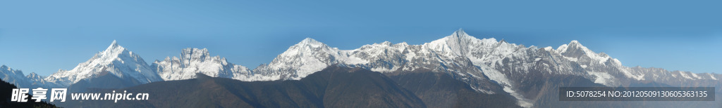 梅里雪山十三峰