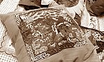 民族风刺绣靠背复古照片