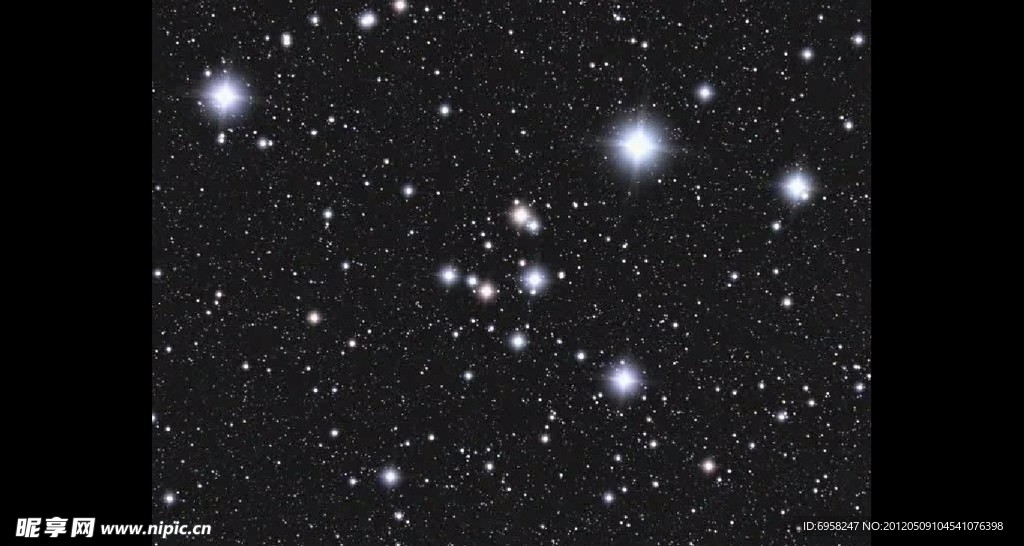 广阔的星空