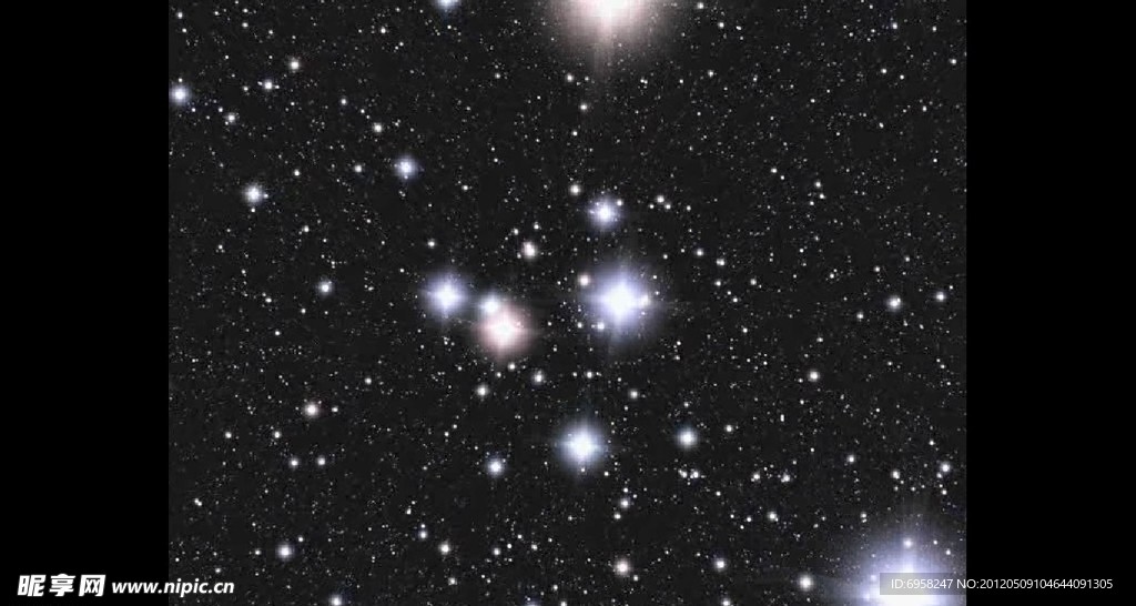 广阔的星空
