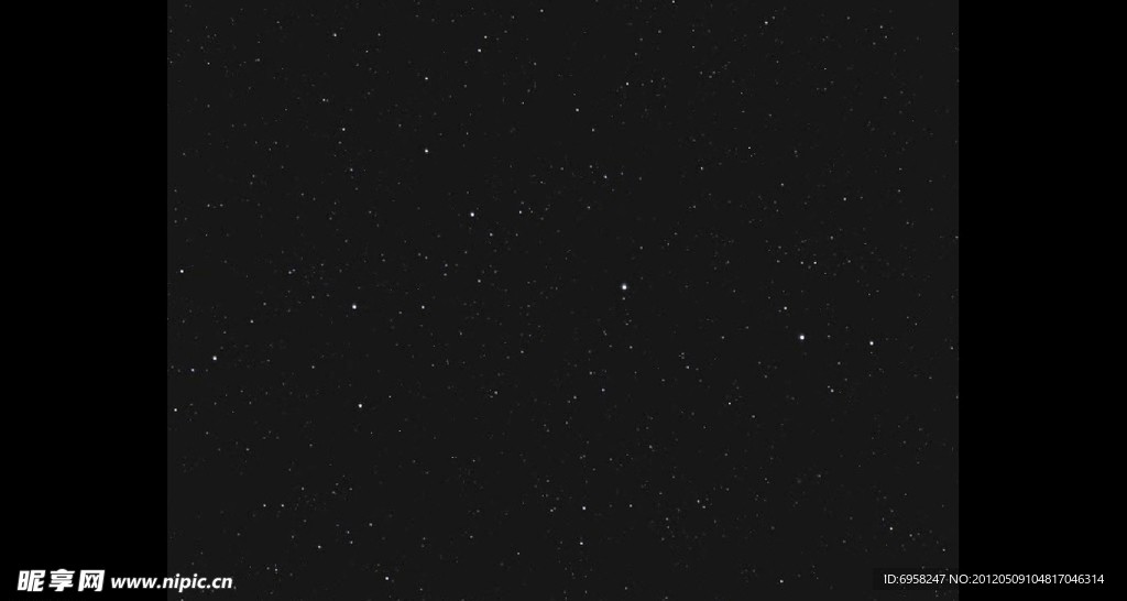 广阔的星空
