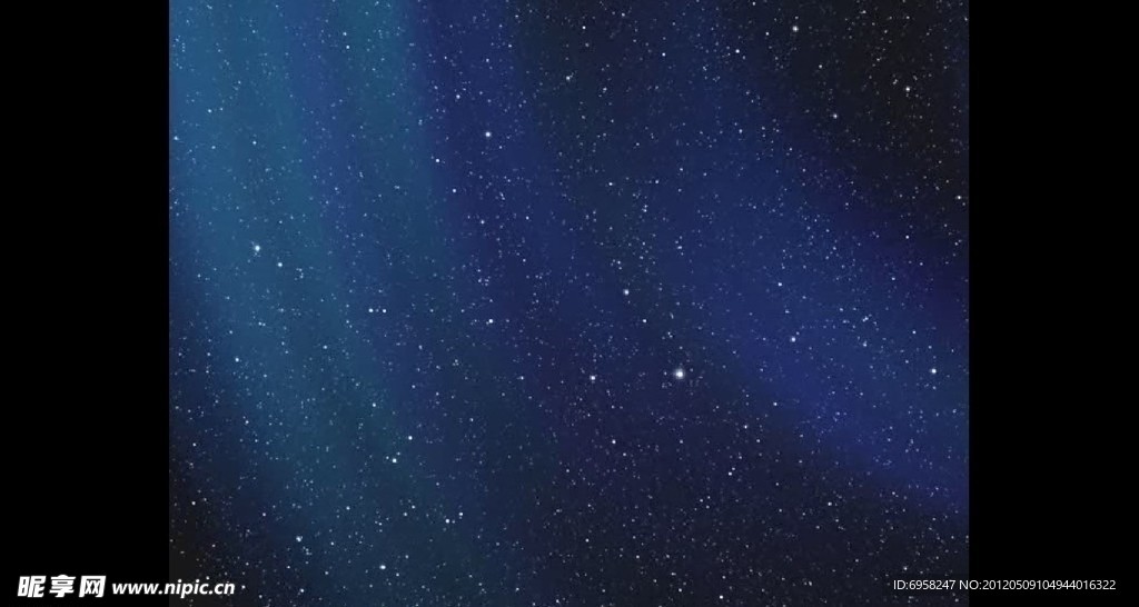 广阔的星空