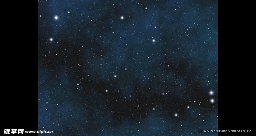 广阔的星空