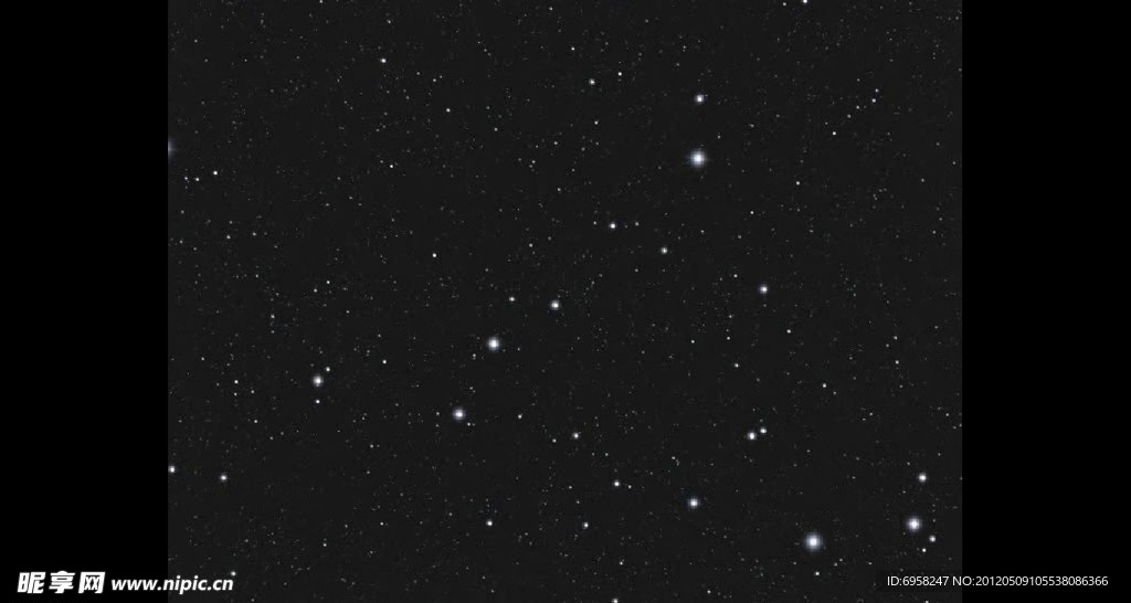 广阔的星空