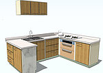 SketchUp橱柜