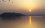磁湖夕阳照