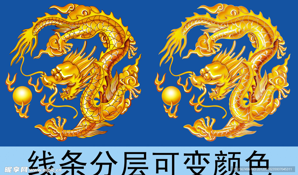金龙戏珠