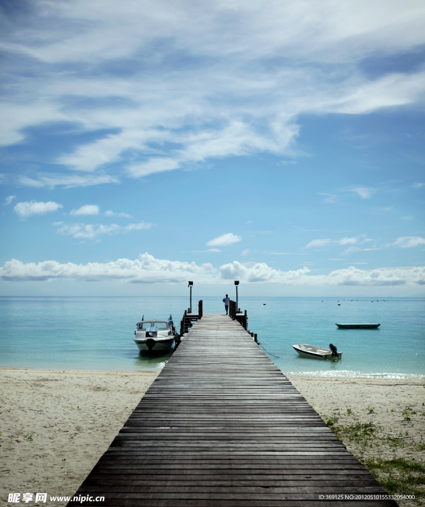 海边