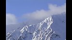 壮观的白雪