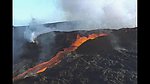 自然火山岩浆