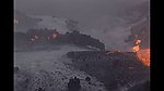 自然火山岩浆