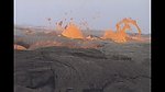 自然火山岩浆
