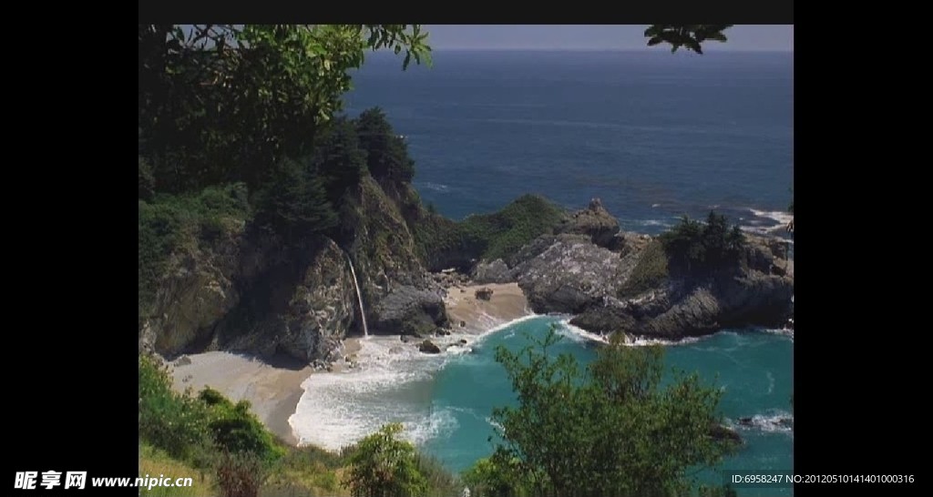 海滩风景