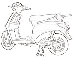 电动车 车线图