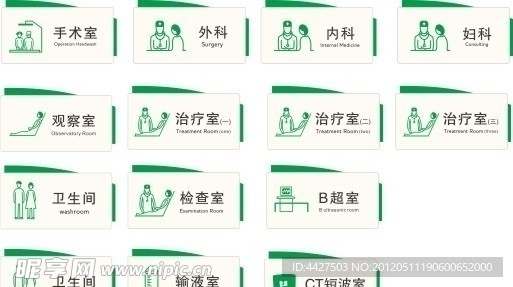 科室牌
