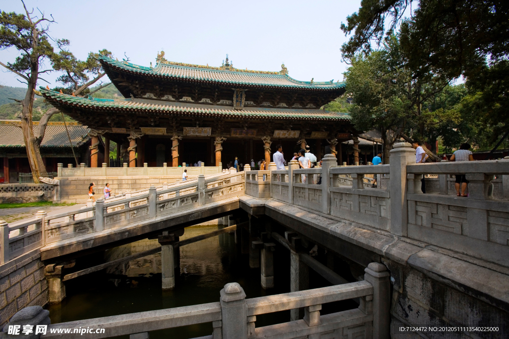 晋祠 圣母殿