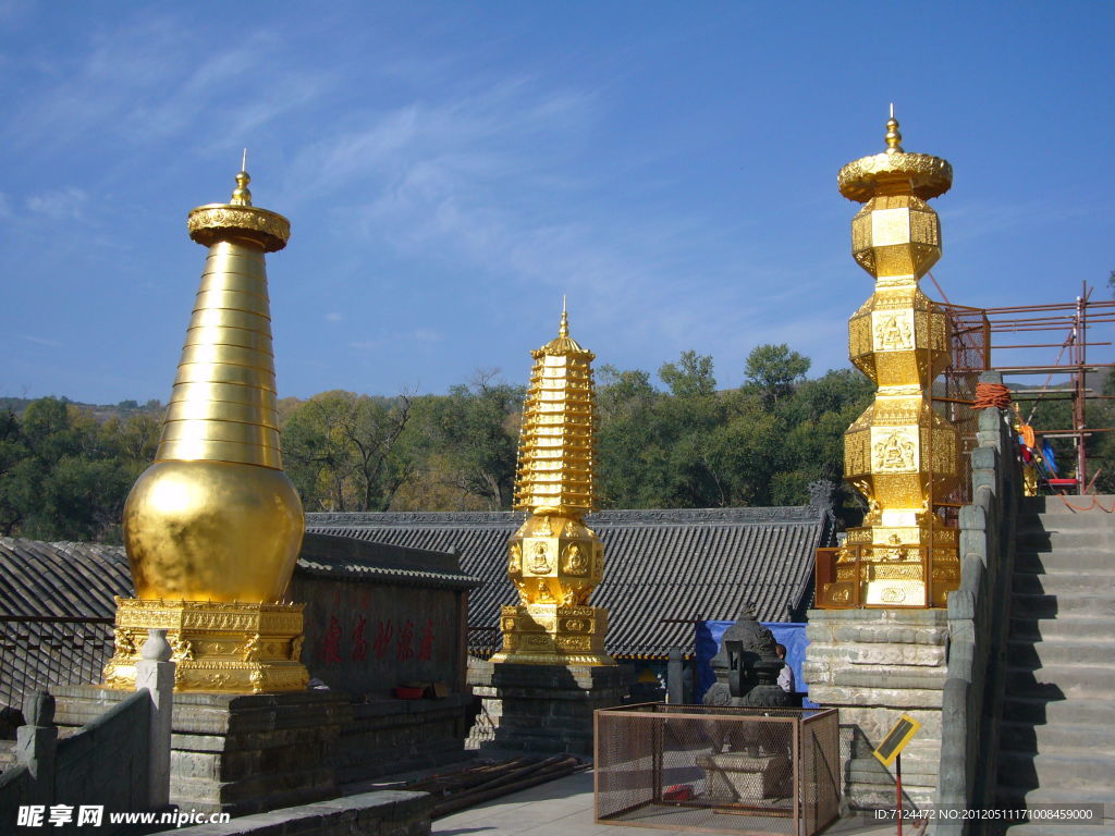 显通寺 铜塔