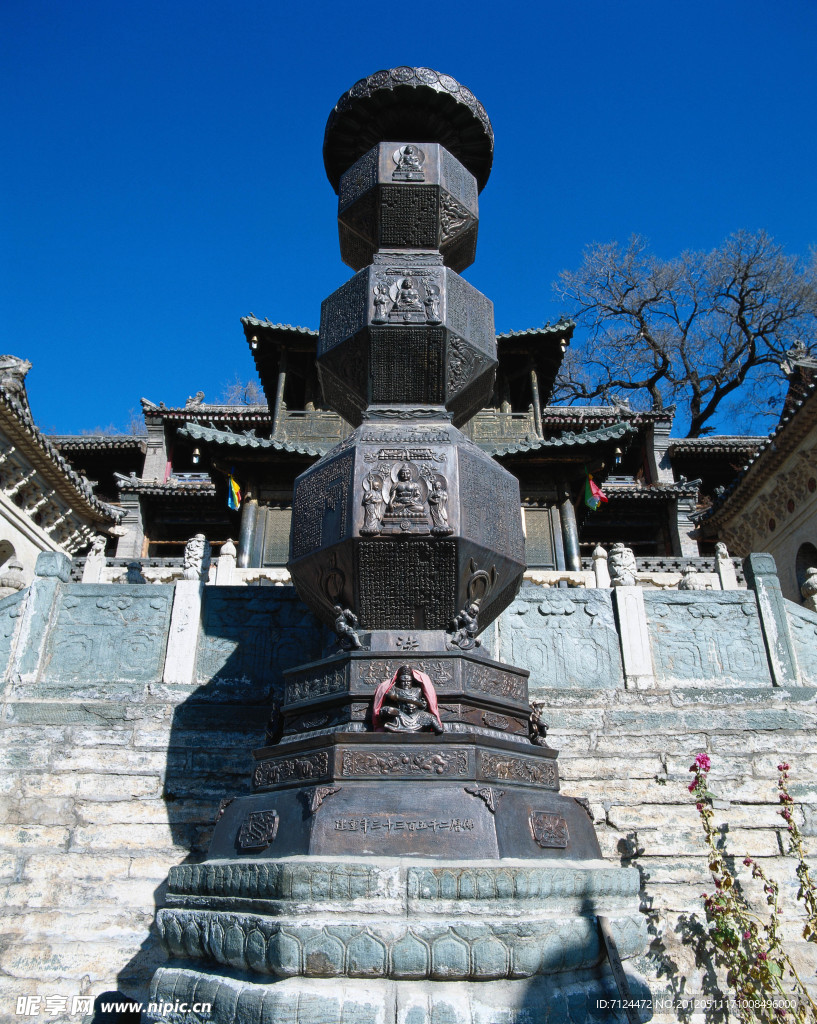 显通寺 铜塔