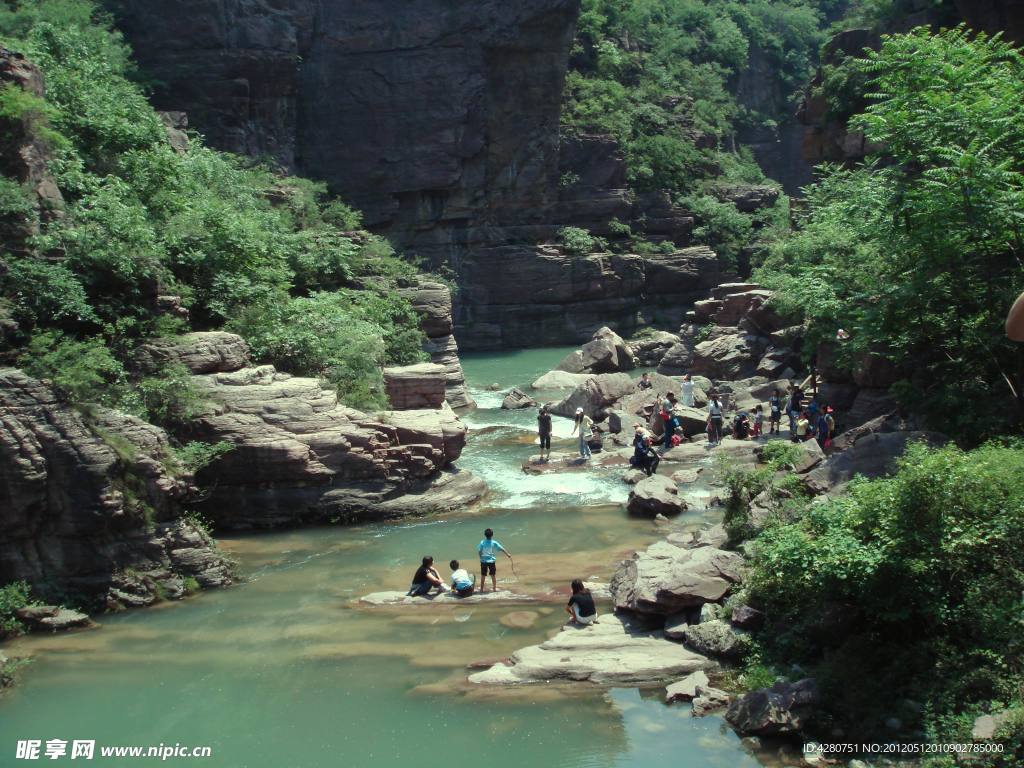 青天河风景