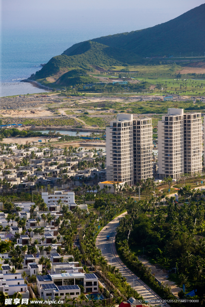 大东海 城市鸟瞰图