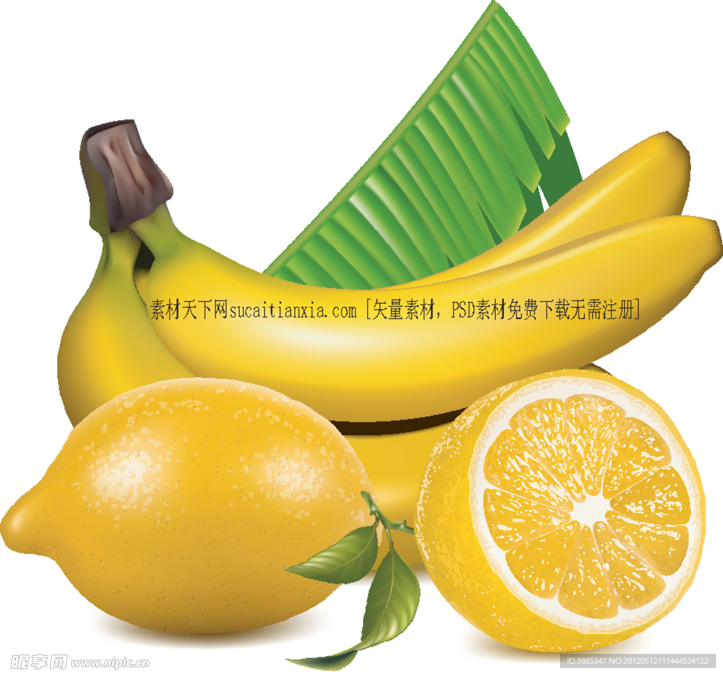柠檬 香蕉