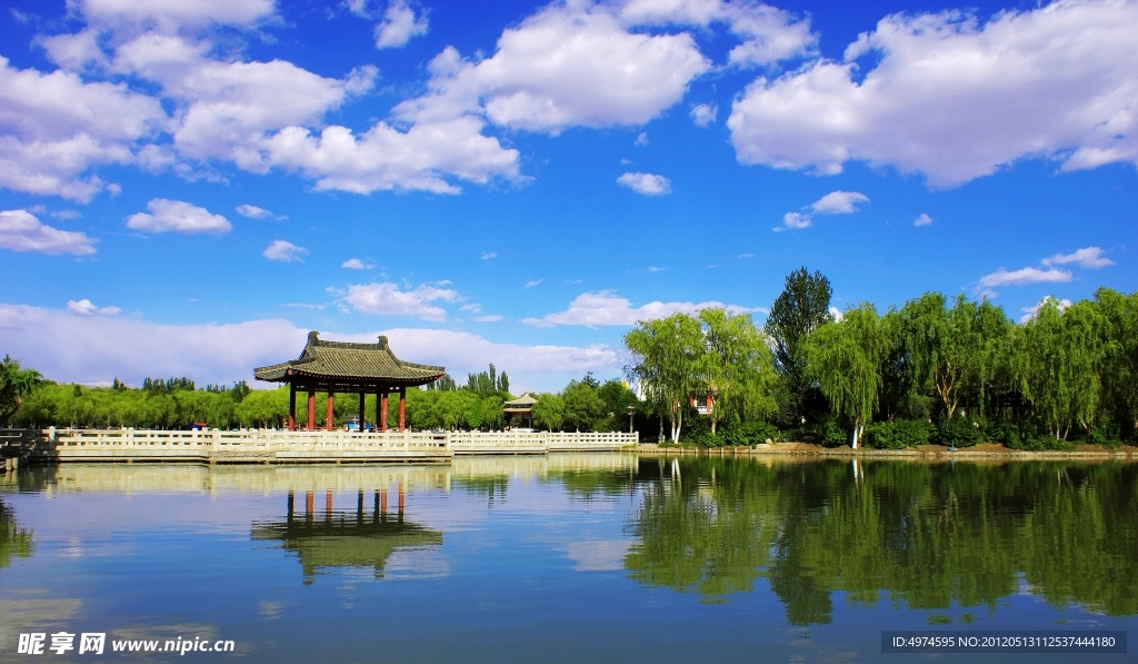 自然风光 碧水蓝天