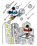 城市剪影图
